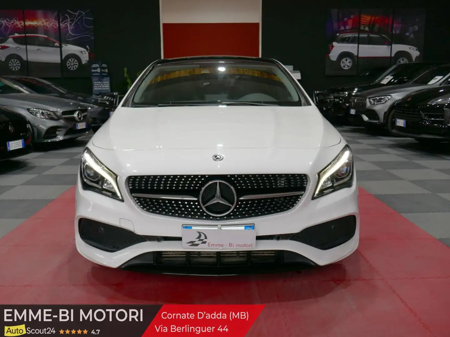 Mercedes-Benz CLA 200 200 d S.W. 4Matic Automatic Night Edition Blanc - 2