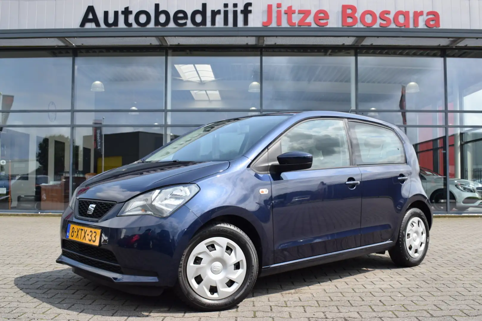 SEAT Mii 1.0 Style 5Drs Dynamic Airco | Originele Audio | I Blauw - 1