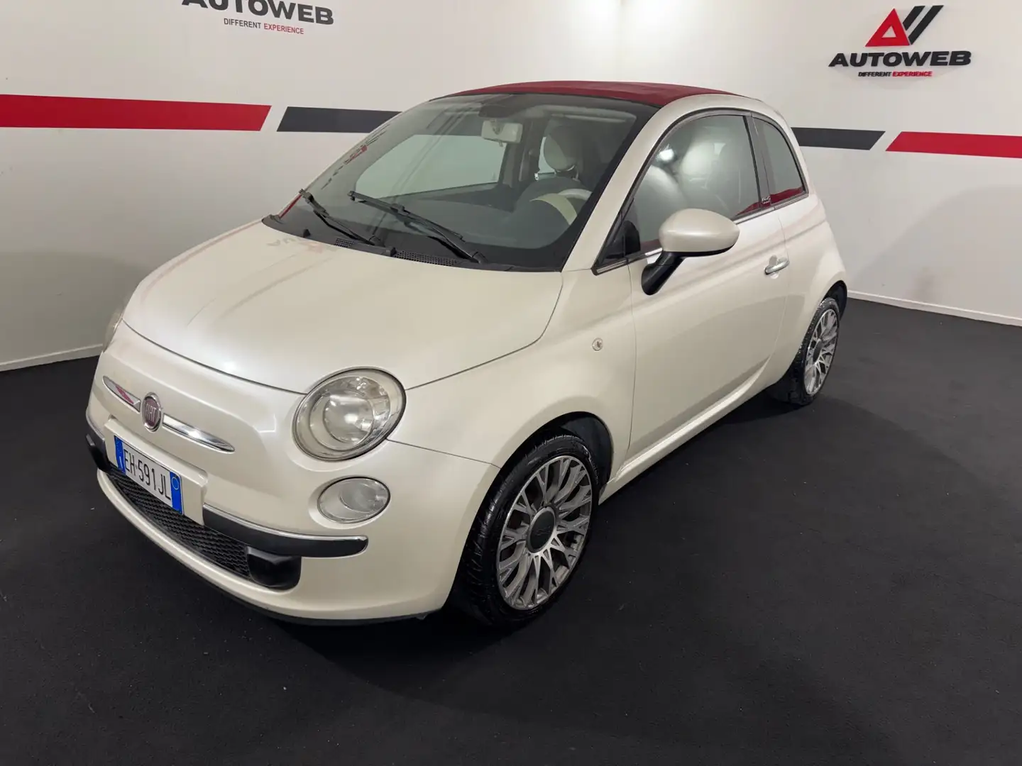 Fiat 500 500 C 0.9 TwinAir Turbo Rock Blanc - 2