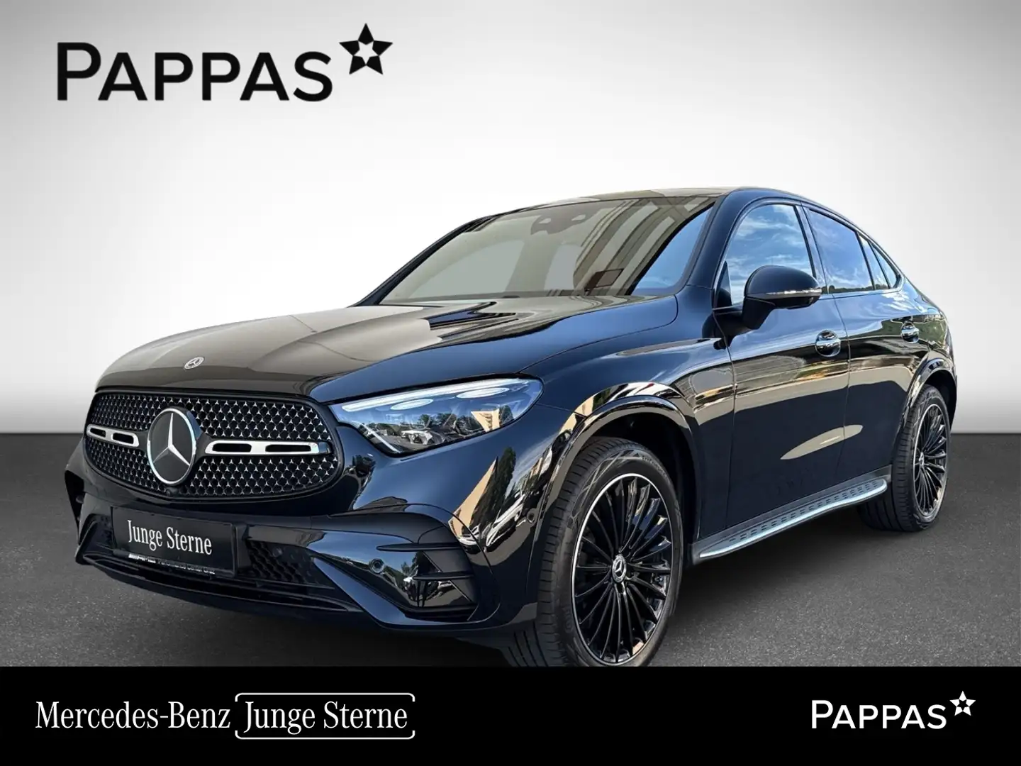 Mercedes-Benz GLC 300 e 4MATIC mit EQ Hybrid Technologie Coupé Ö Schwarz - 1