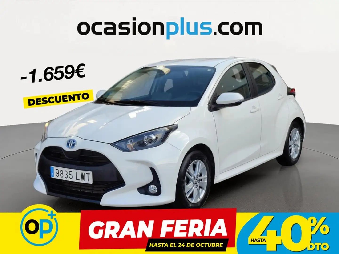 Toyota Yaris 120H 1.5 Active Tech Blanco - 1