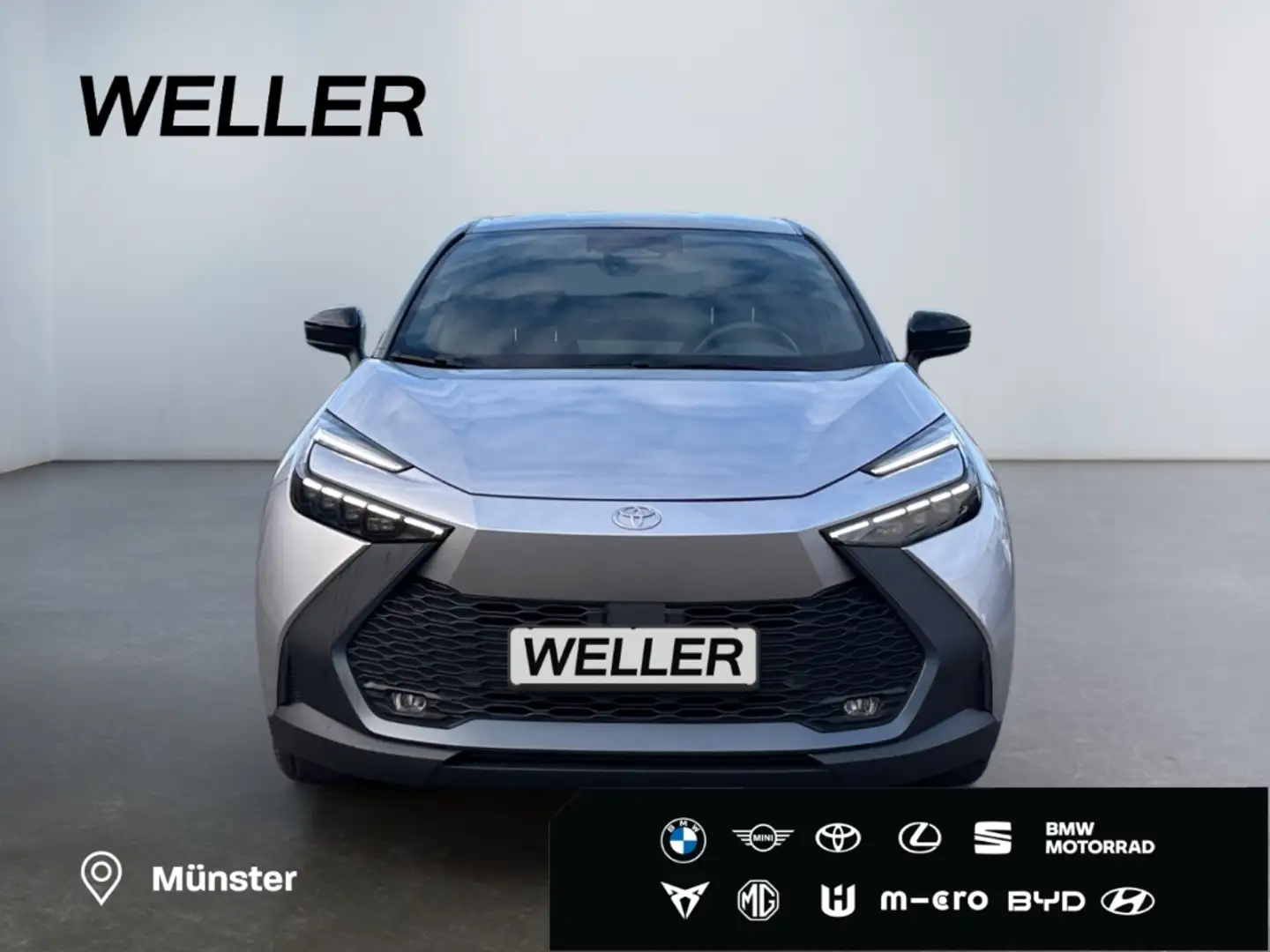 Toyota C-HR 1.8 Hybrid Team D *Technik-Paket*CAM*SHZ*ACC* Silber - 2