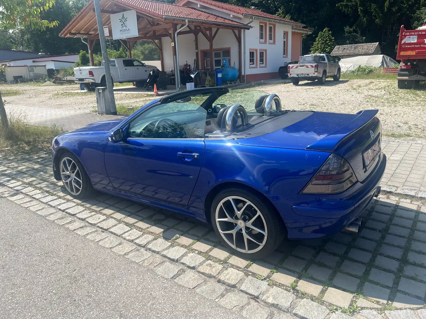Mercedes-Benz SLK 200 Kompressor Modrá - 2