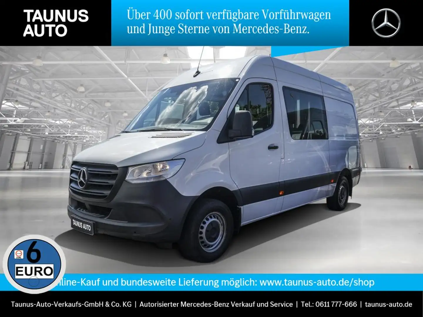 Mercedes-Benz Sprinter 314 CDI Mixto Hochdach Standard Weiß - 1