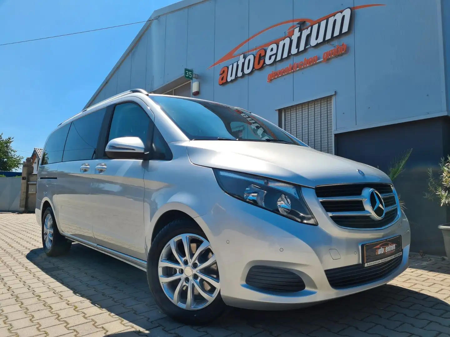 Mercedes-Benz V 220 d 7G Edition*lang*Sportpaket*Spurh*Totw*RFK Plateado - 1