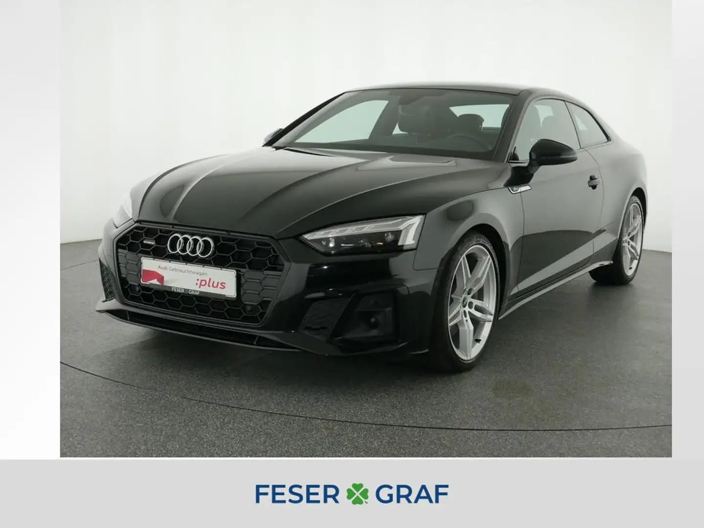 Audi A5 Coupé 50 TDI S line/Matrix/Pano/ACC/Virtual/19 Zol Schwarz - 1