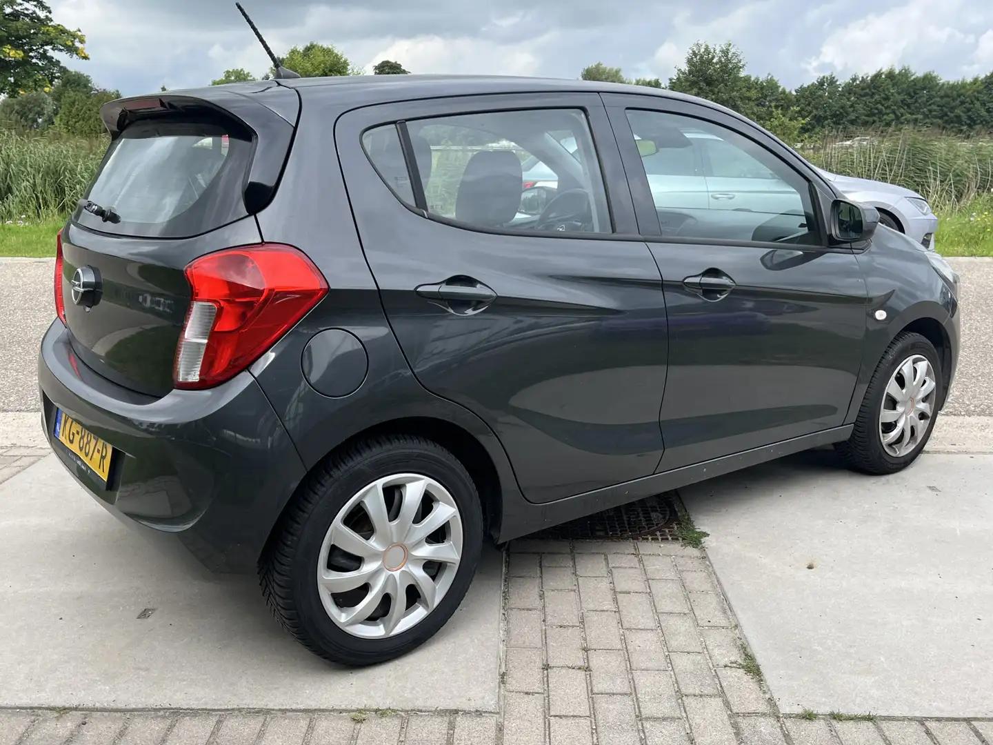 Opel Karl 1.0 ecoFLEX Edition / Airco / Cruise / Elek Ramen Grau - 2