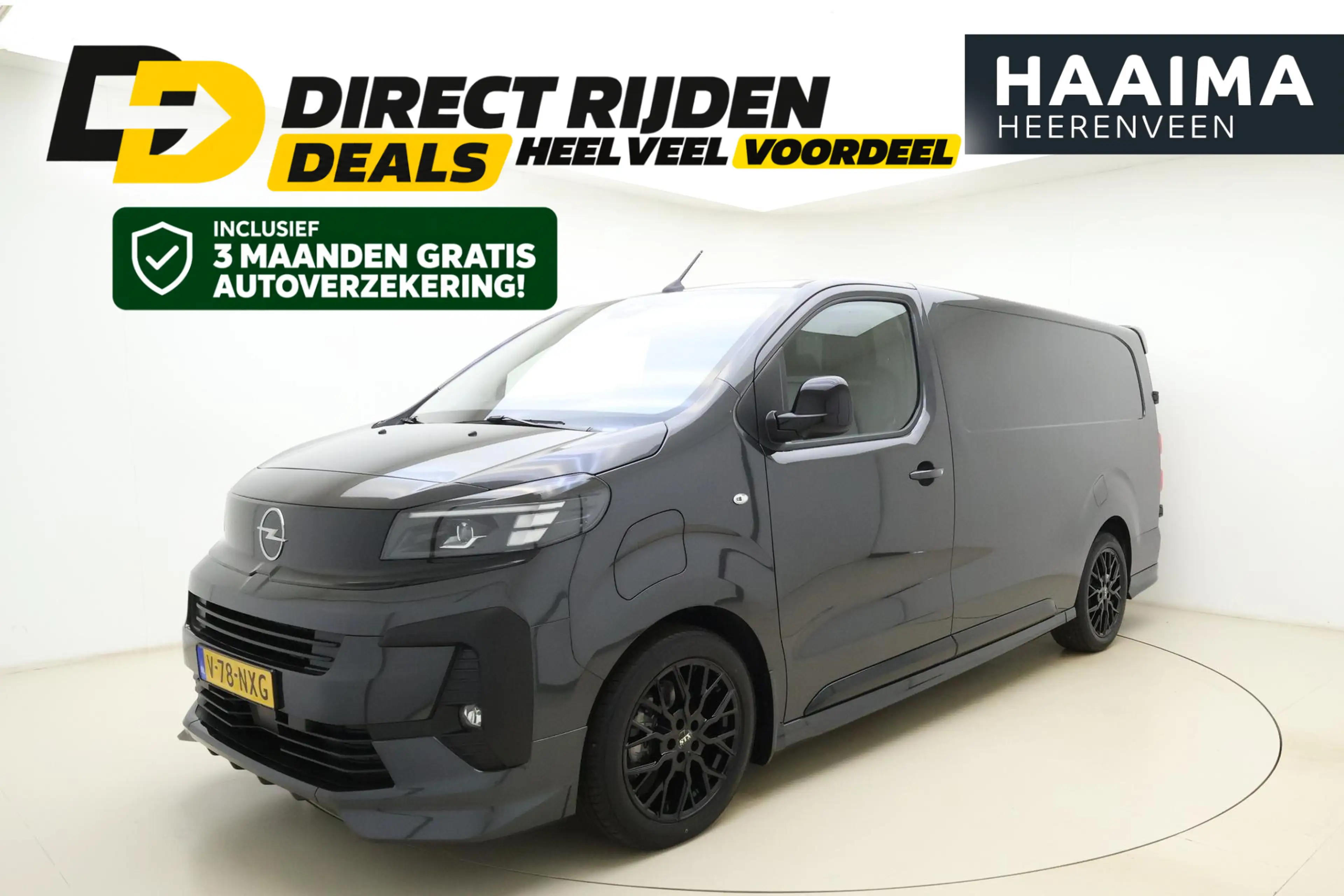 Opel Vivaro-e Electric L3 75 kWh | DEMO | Lederen bekleding | ST