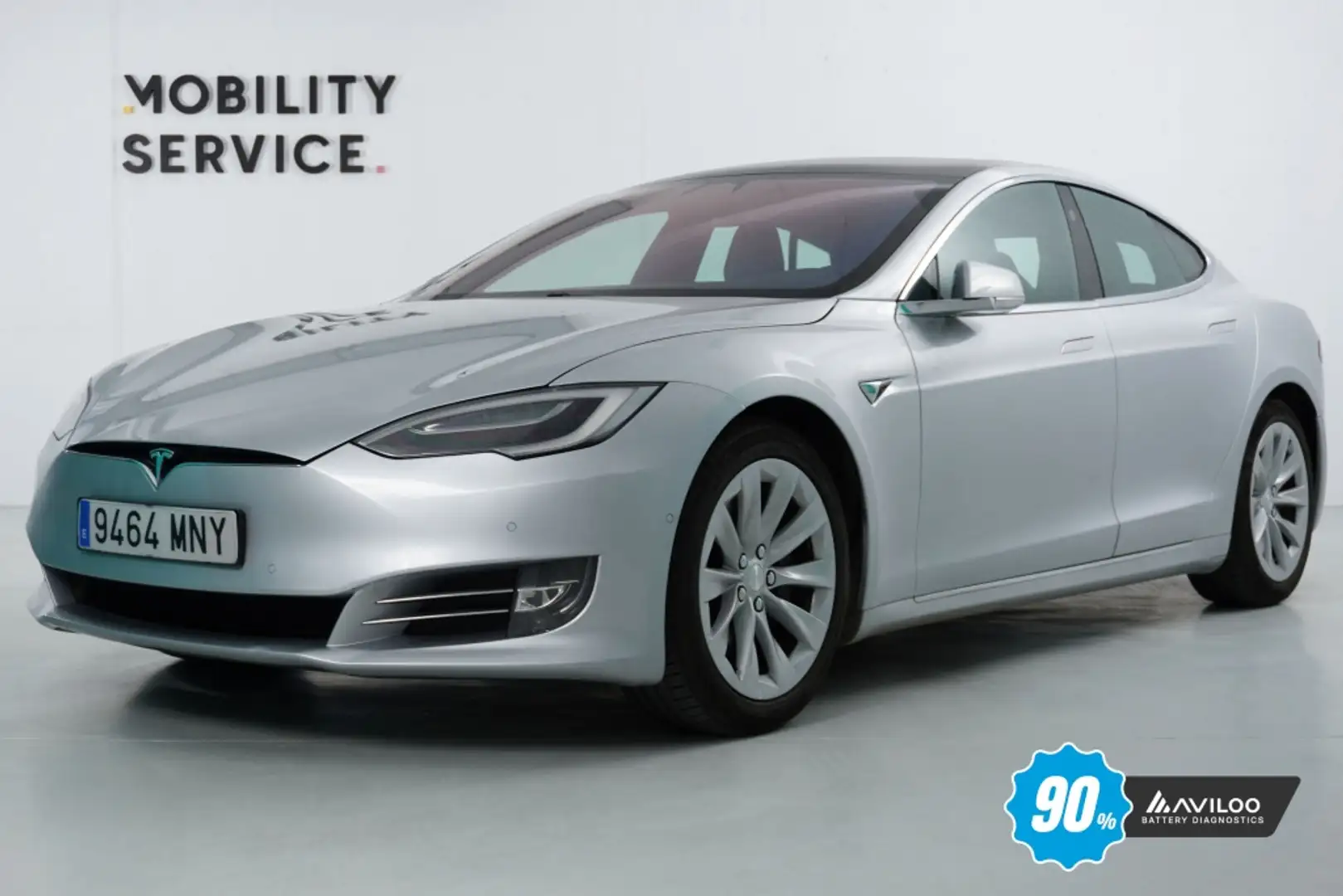 Tesla Model S 75D AWD Gris - 1