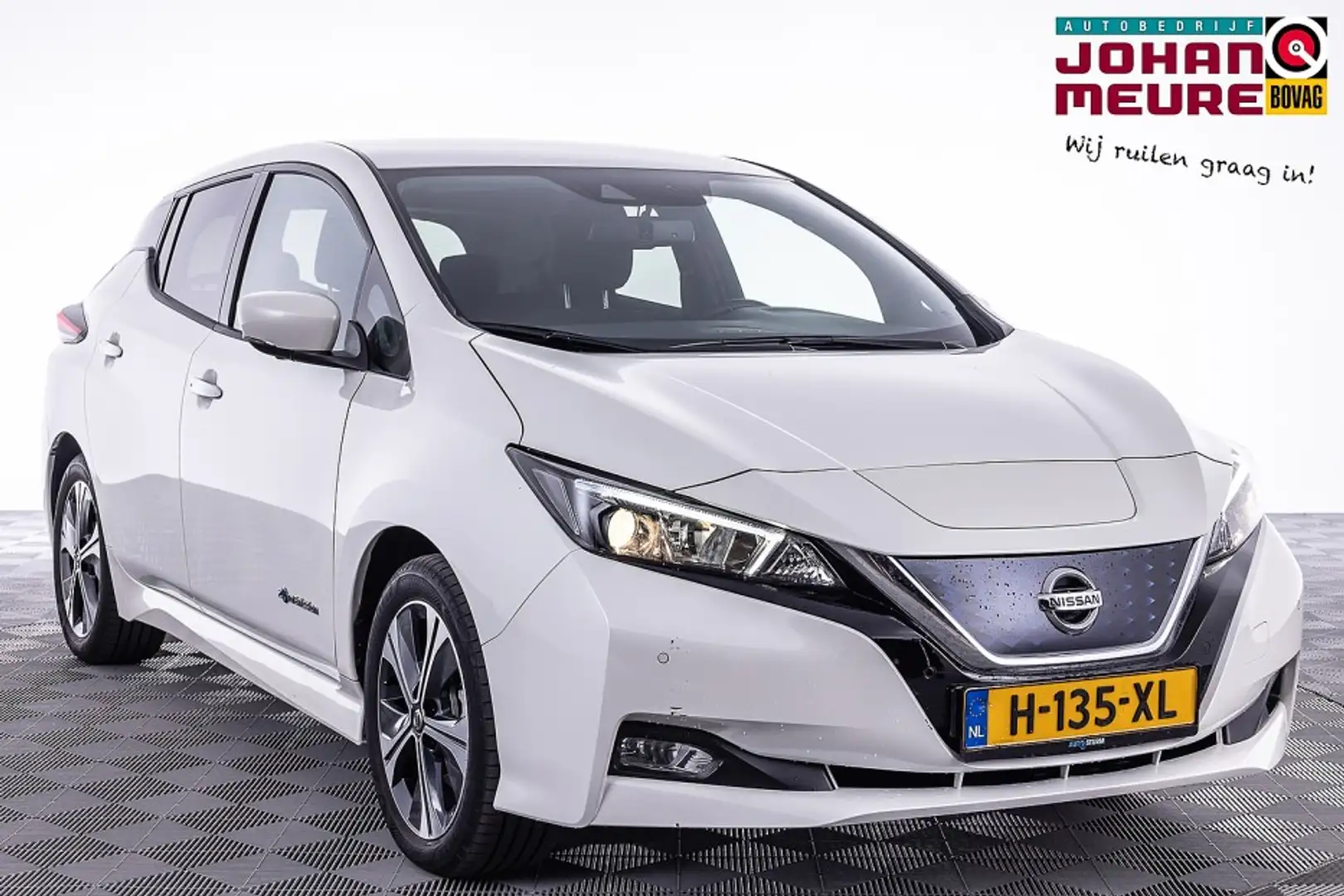 Nissan Leaf N-Connecta 40 kWh | 360 Camera | NAVI ✅ 1e Eigenaa Blanc - 1