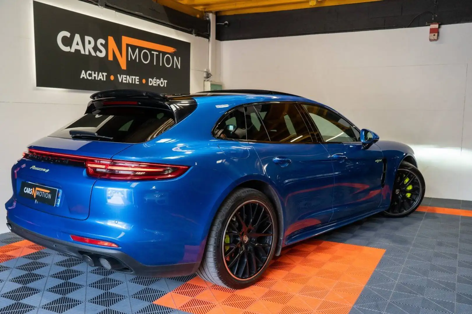 Porsche Panamera Spt Turismo 3.0L V6 462ch 4 E-Hybrid / 2ème main - Historique full grosse révision récente Blauw - 2