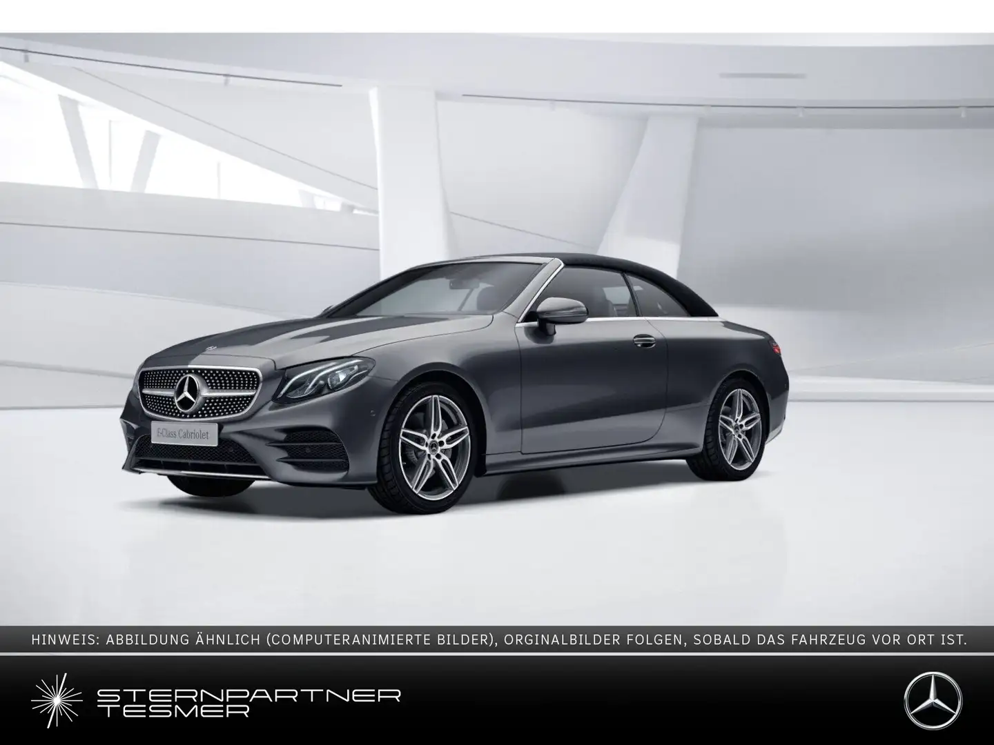 Mercedes-Benz E 200 Cabrio +AMG+Airscarf+360°+NAVI+Ambiente Grau - 1