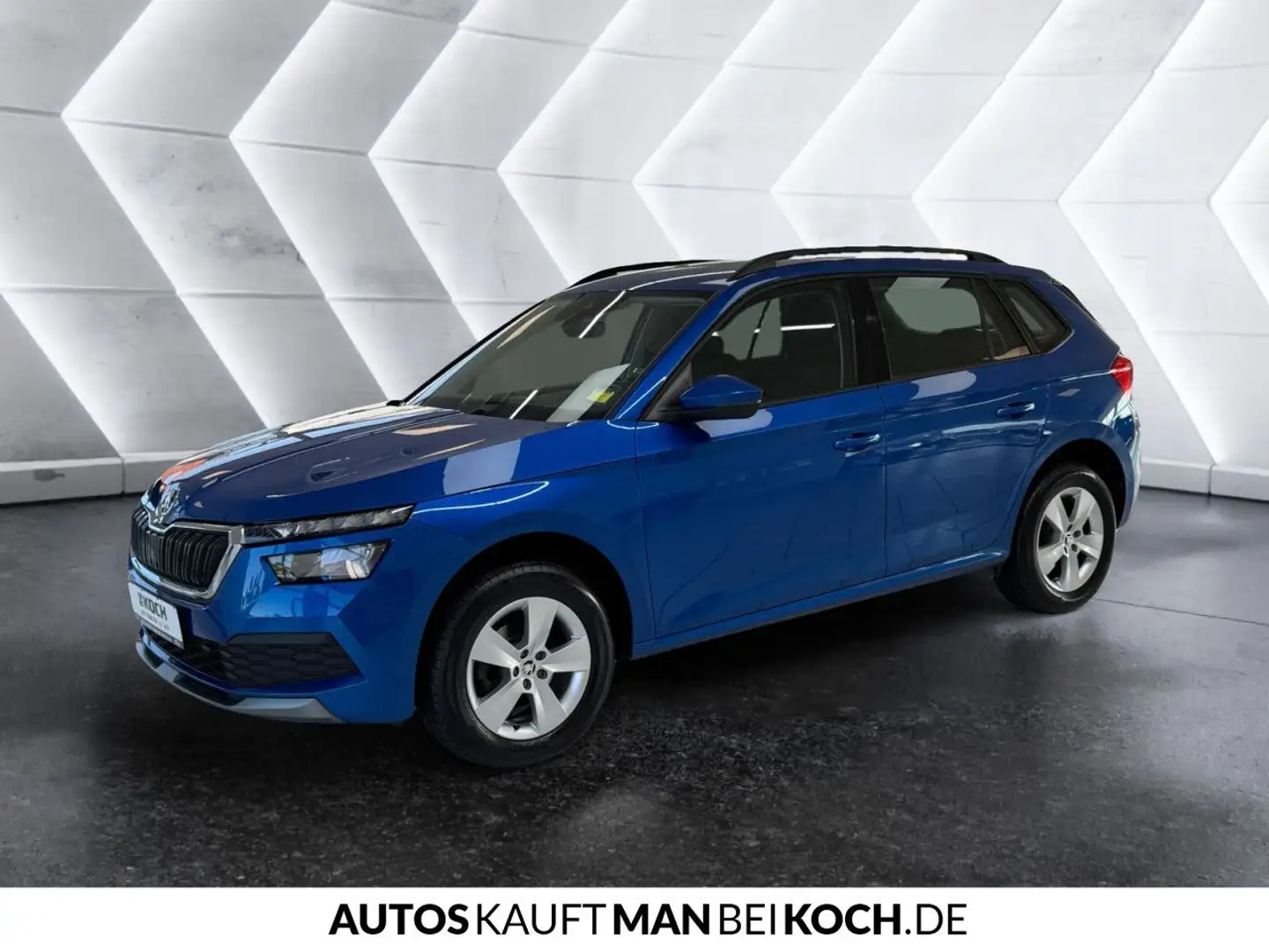 Skoda Kamiq 1.0 TSI DSG Ambition Plus LED SHZ PDC TEMP Blau - 2