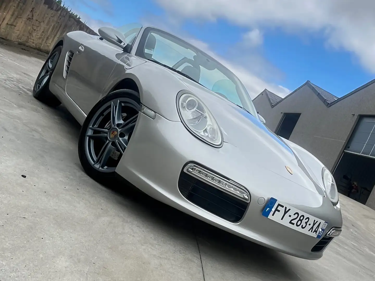 Porsche Boxster Boxster 987 2.7i - carnet/factures - Echap. sport Gris - 2