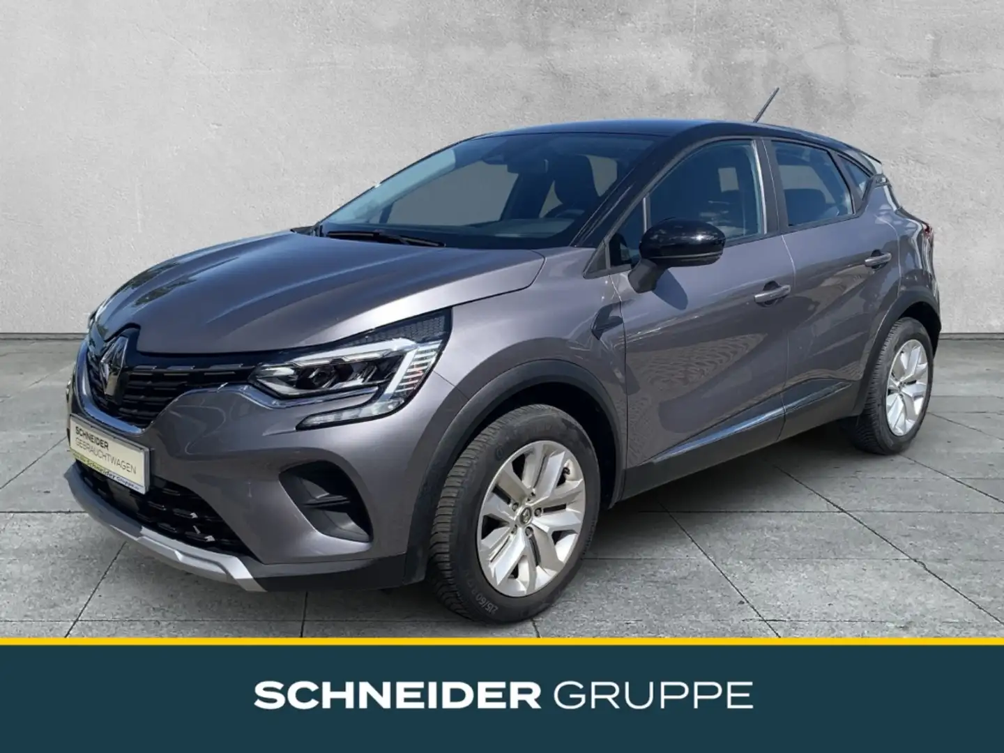 Renault Captur EXPERIENCE TCe 100 PDC+KLIMA+TEMPOMAT+LED Grijs - 1