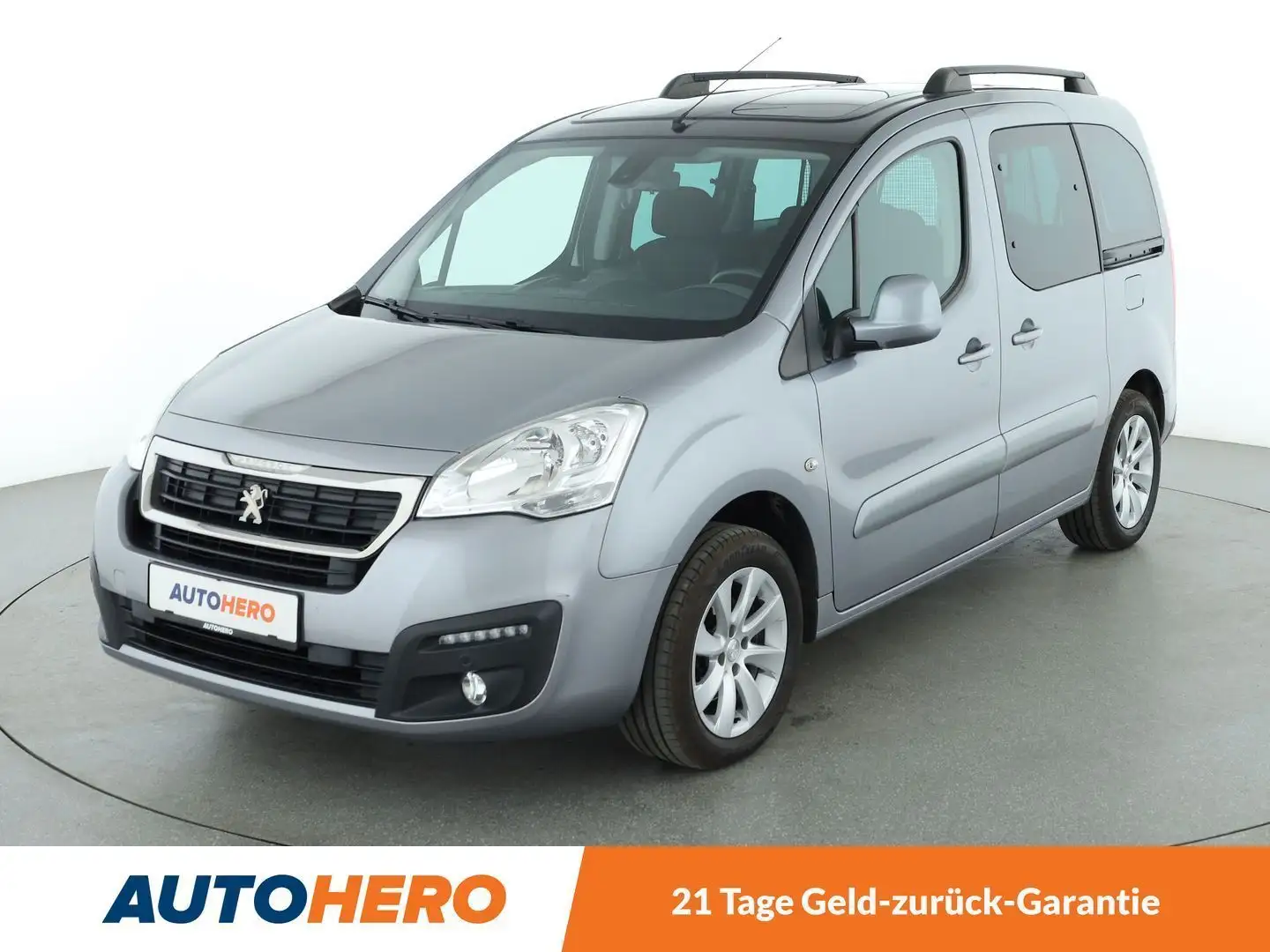 Peugeot Partner 1.6 Blue-HDi Allure*TEMPO*CAM*PDC*SHZ*KLIMA* Grau - 1