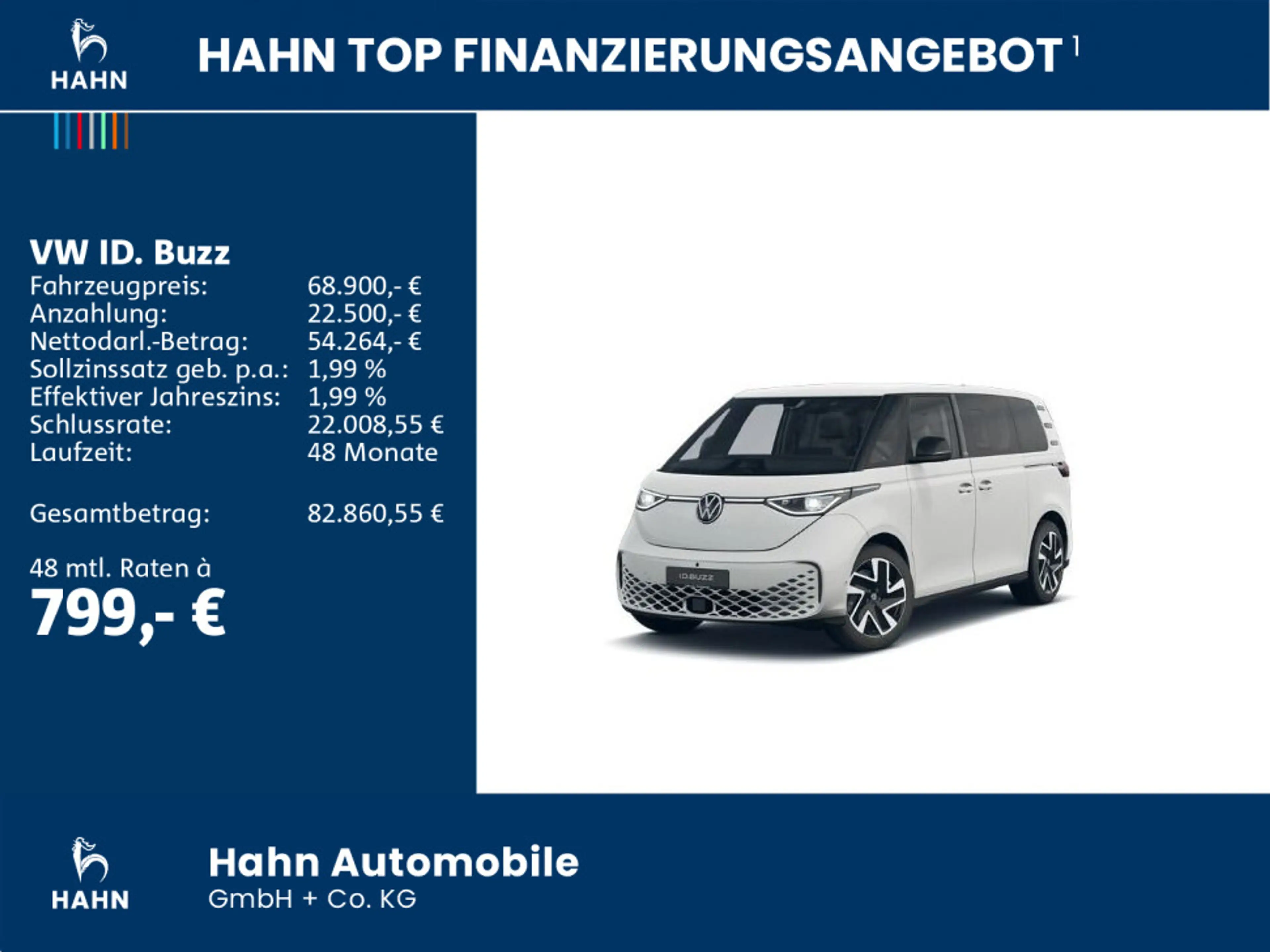 Volkswagen ID. Buzz "Generation" 210 KW KR Wärmepumpe Anhän — photo 2