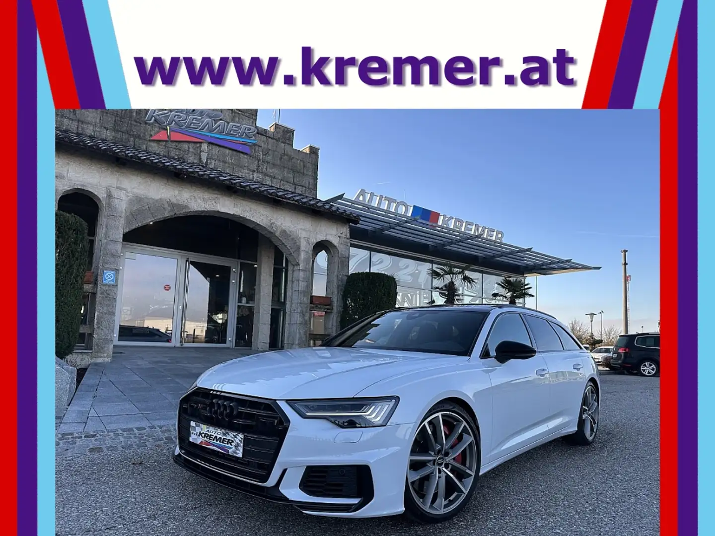 Audi S6 Avant TDI quattro tiptronic/B&O/PANO/AHK/MATRIX... Weiß - 1
