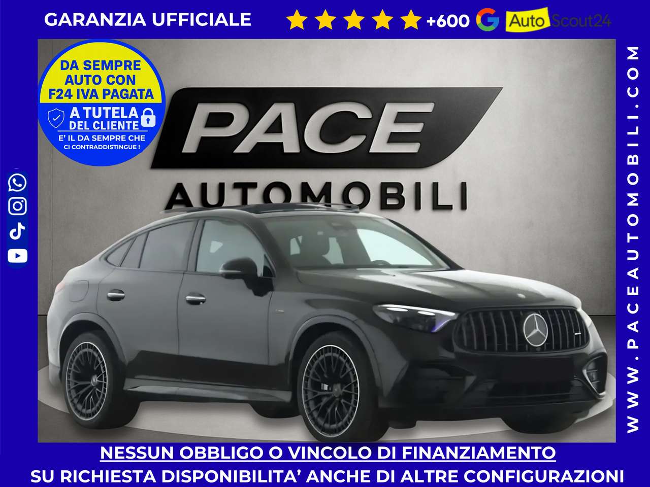 Mercedes-Benz GLC 43 AMG PERFORMANCE 4M PREMIUM NIGHT KAMERA LED PDC TETTO