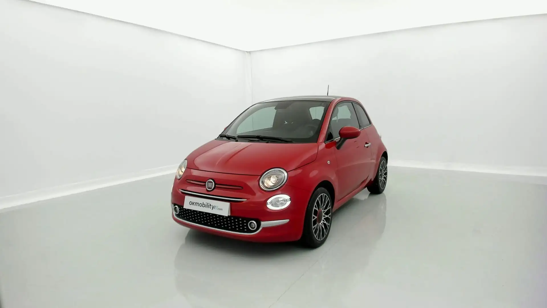 Fiat 500 1.0 Hybrid Red 52kW Rood - 1