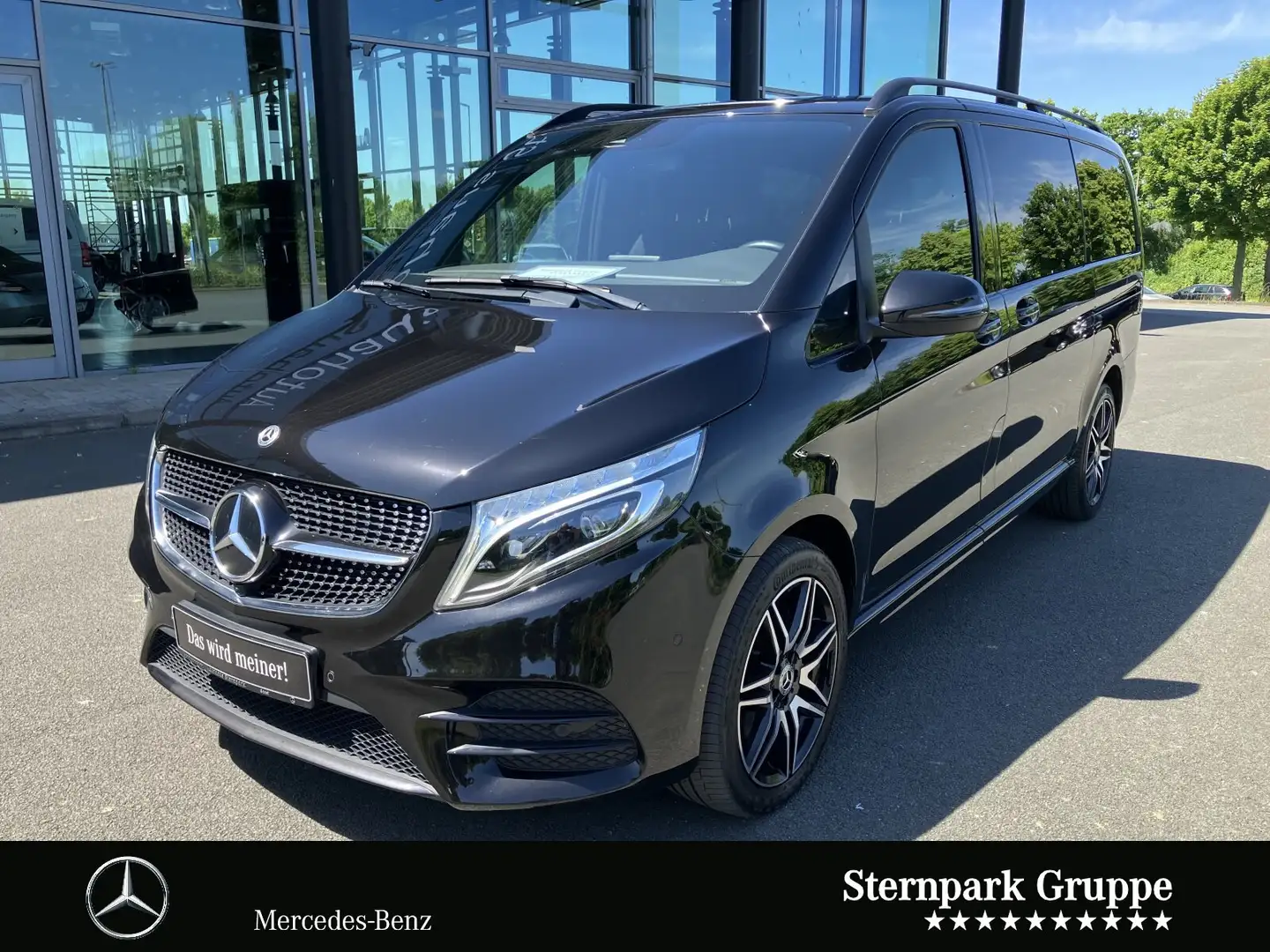 Mercedes-Benz V 250 V 250 d AMG MBUX+Klimaautom+Totw+Spurh+LED+Night Zwart - 2