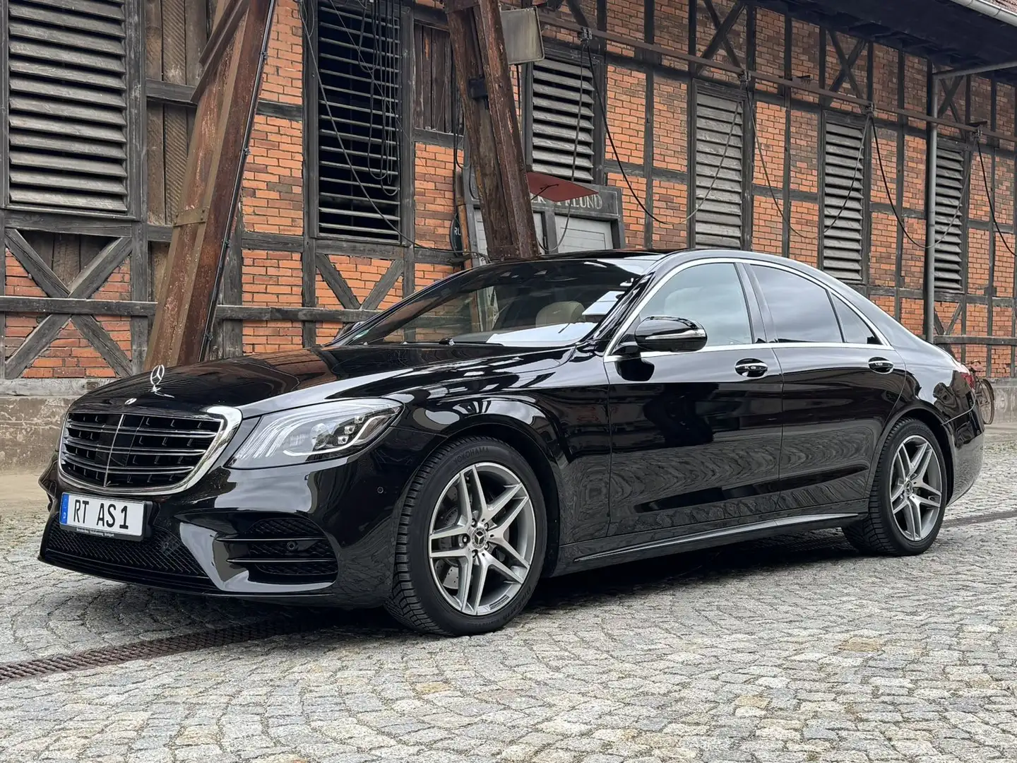 Mercedes-Benz S 350 d 4M AMG|Pano|HeadUp|Nacht|Keyless|Burm|36 Noir - 1