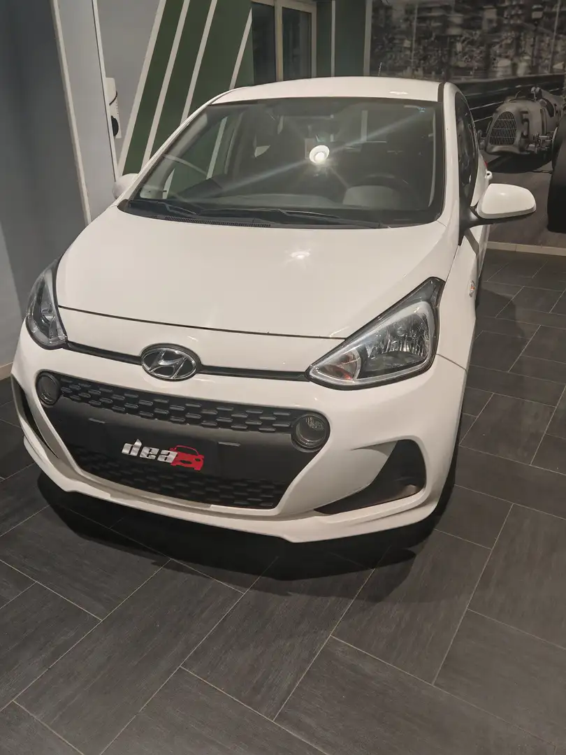 Hyundai i10 i10 II 2017 1.0 Advanced econext Gpl Bianco - 1