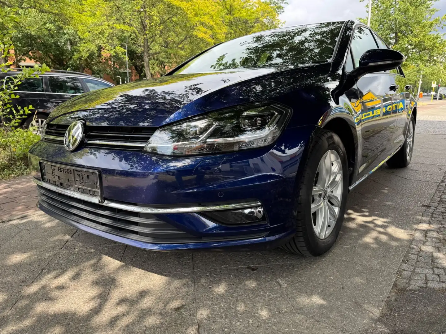 Volkswagen Golf VII  ACC-LED Bleu - 2