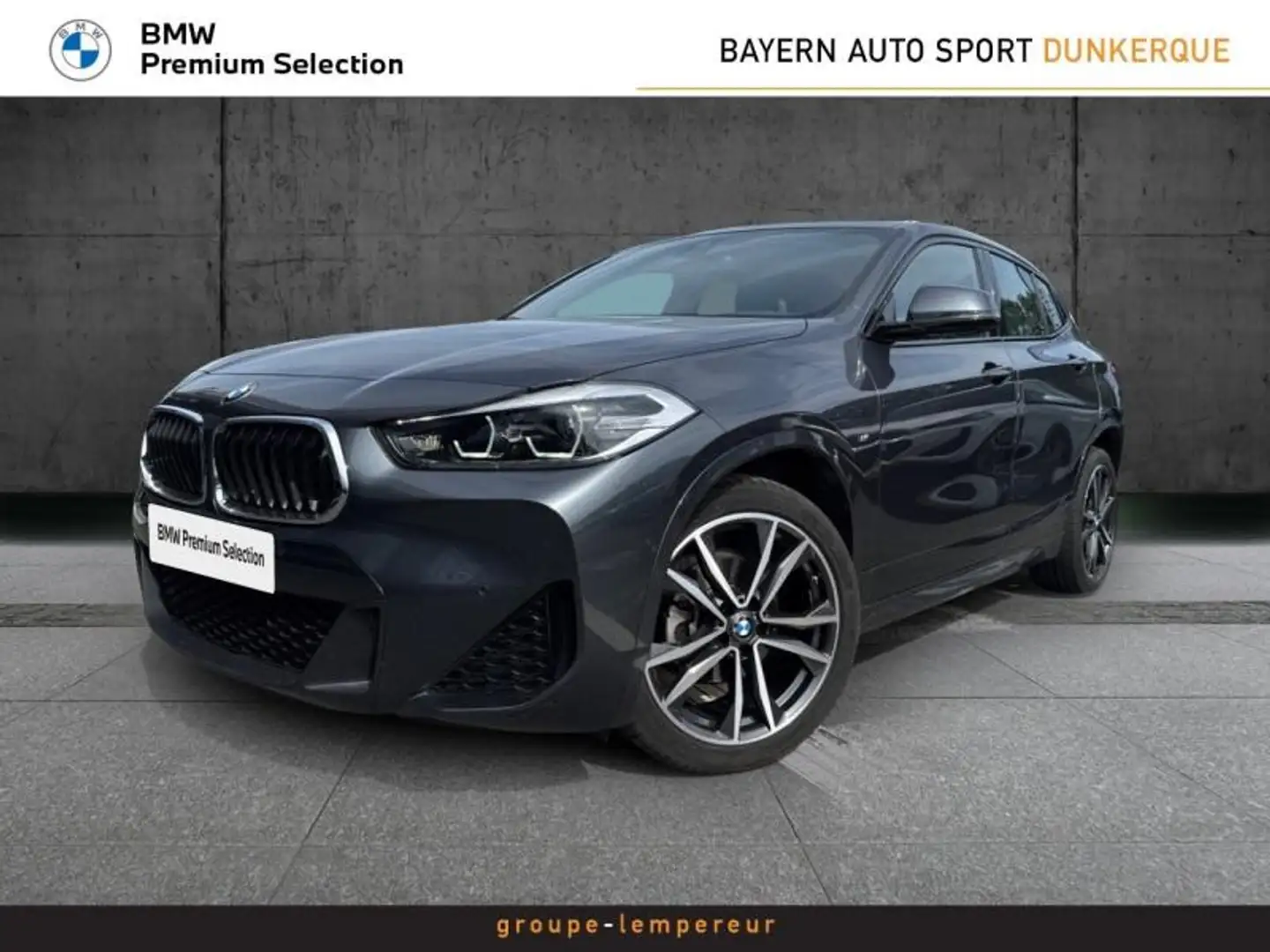 BMW X2 sDrive16dA 116ch M Sport DKG7 Euro6d-T Grau - 1