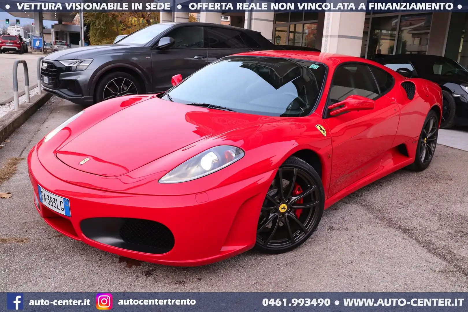Ferrari F430 4.3 V8 F1 *SEDILI RACING *CERCHI SCUDERIA *ITALIA Rosso - 2