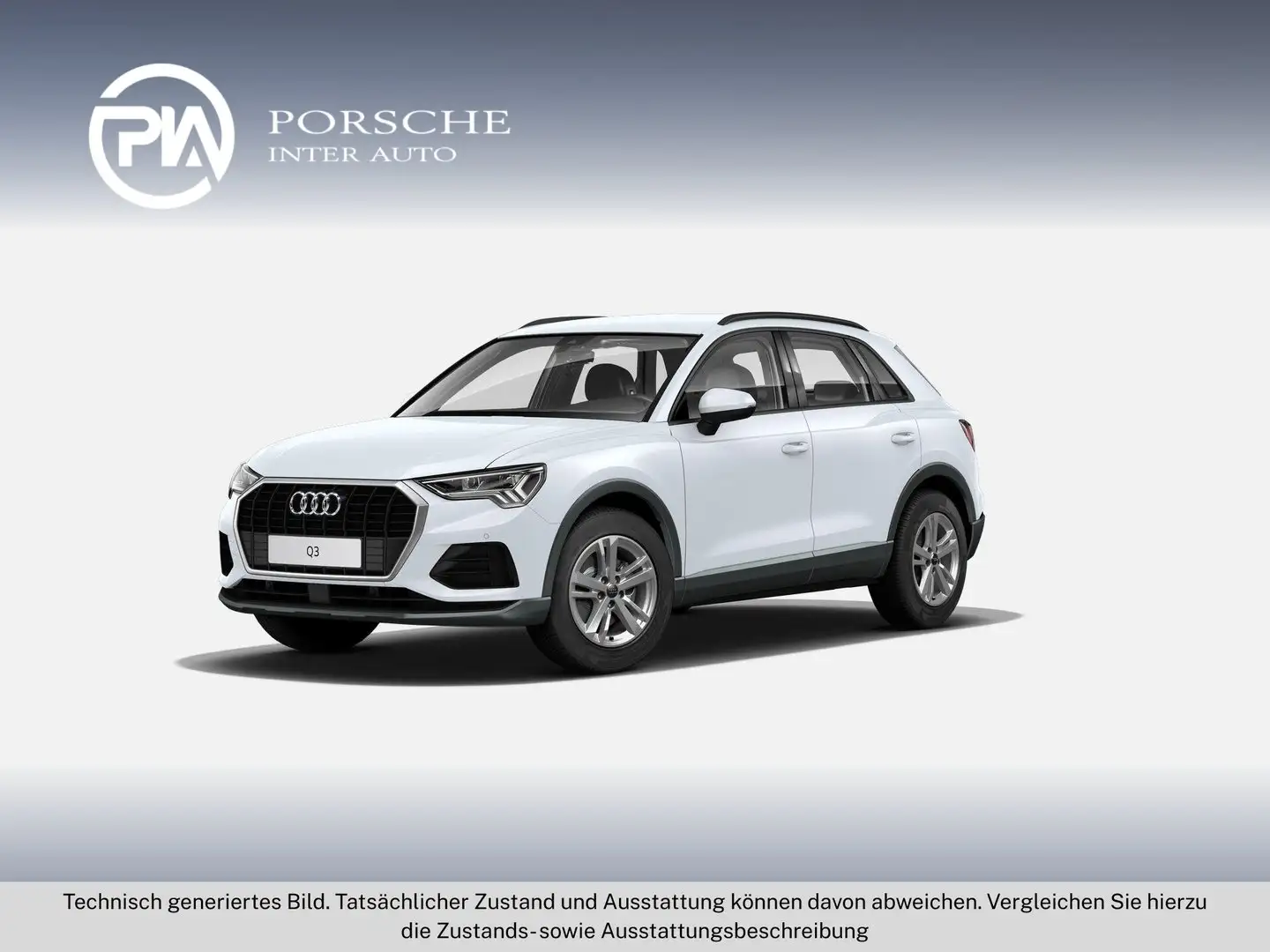 Audi Q3 35 TFSI unlimited Blanc - 1