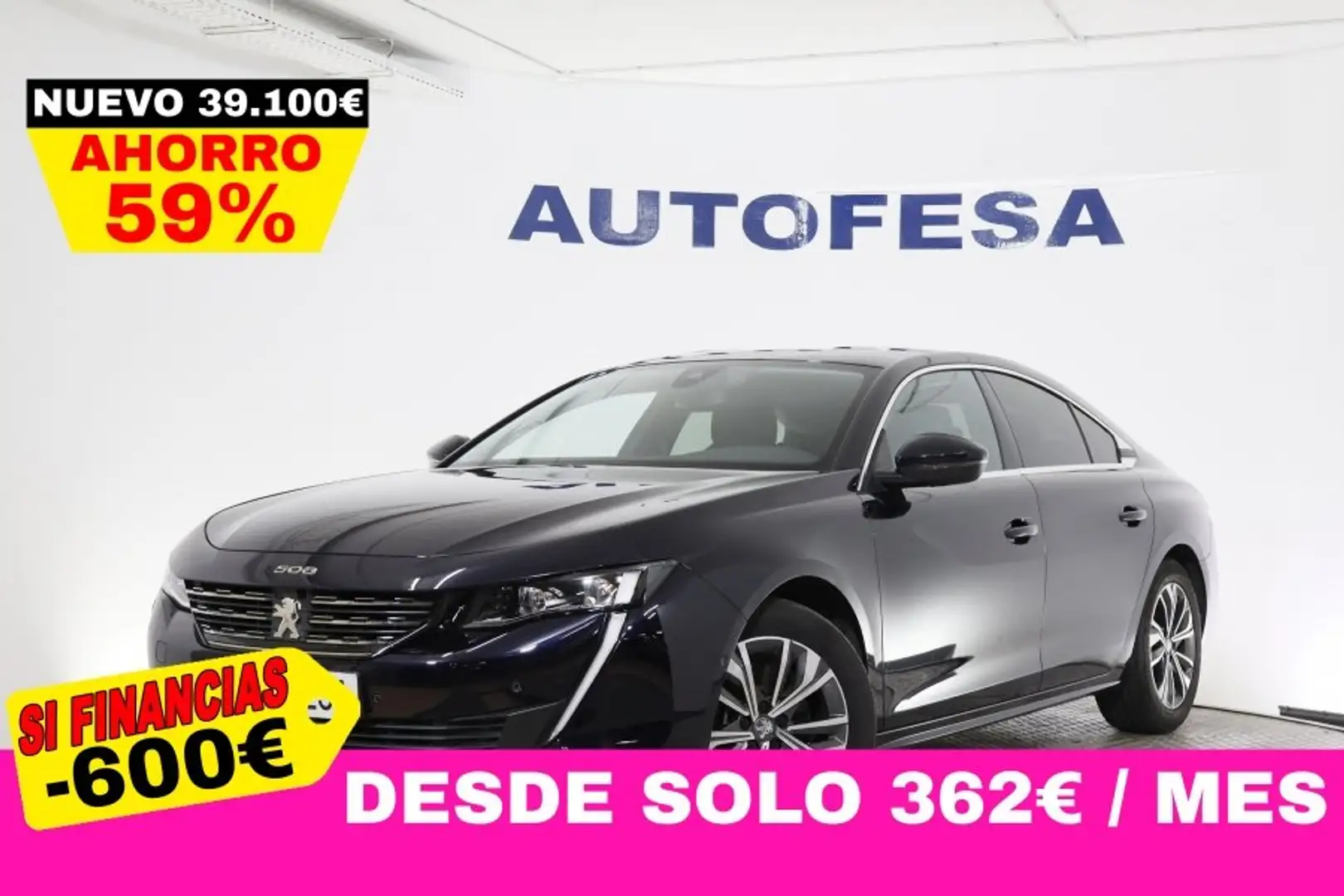 Peugeot 508 2.0 HDI 160cv AUTO ALLURE 5P # NAVY Negro - 1