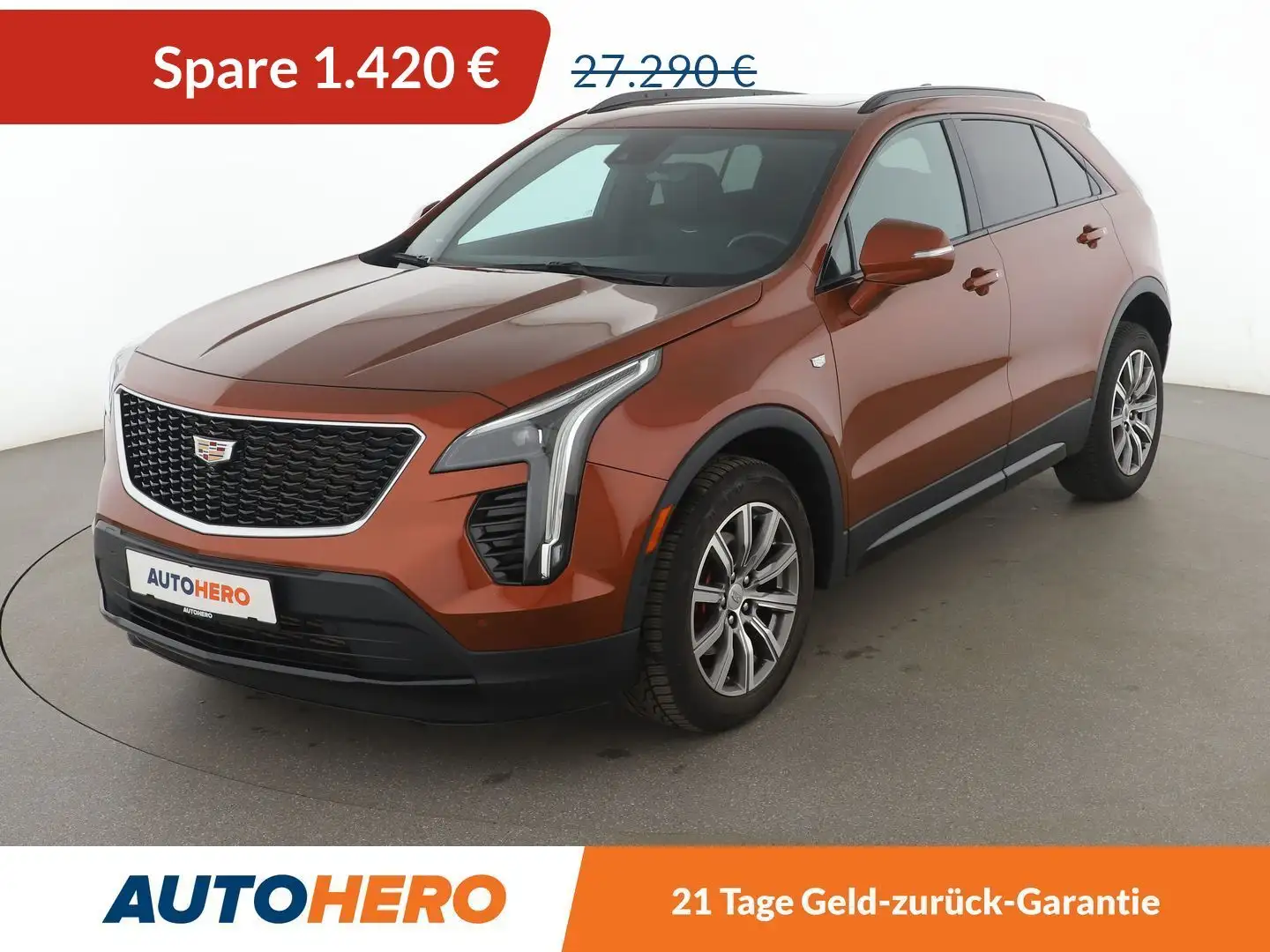 Cadillac XT4 350T Sport AWD Aut.*LED*NAVI*TEMPO*CAM*PDC*SHZ* Orange - 1