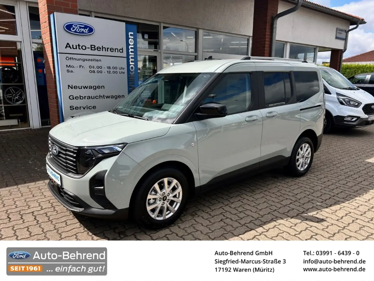 Ford Tourneo Courier Titanium Kamera Winterpaket Gri - 1