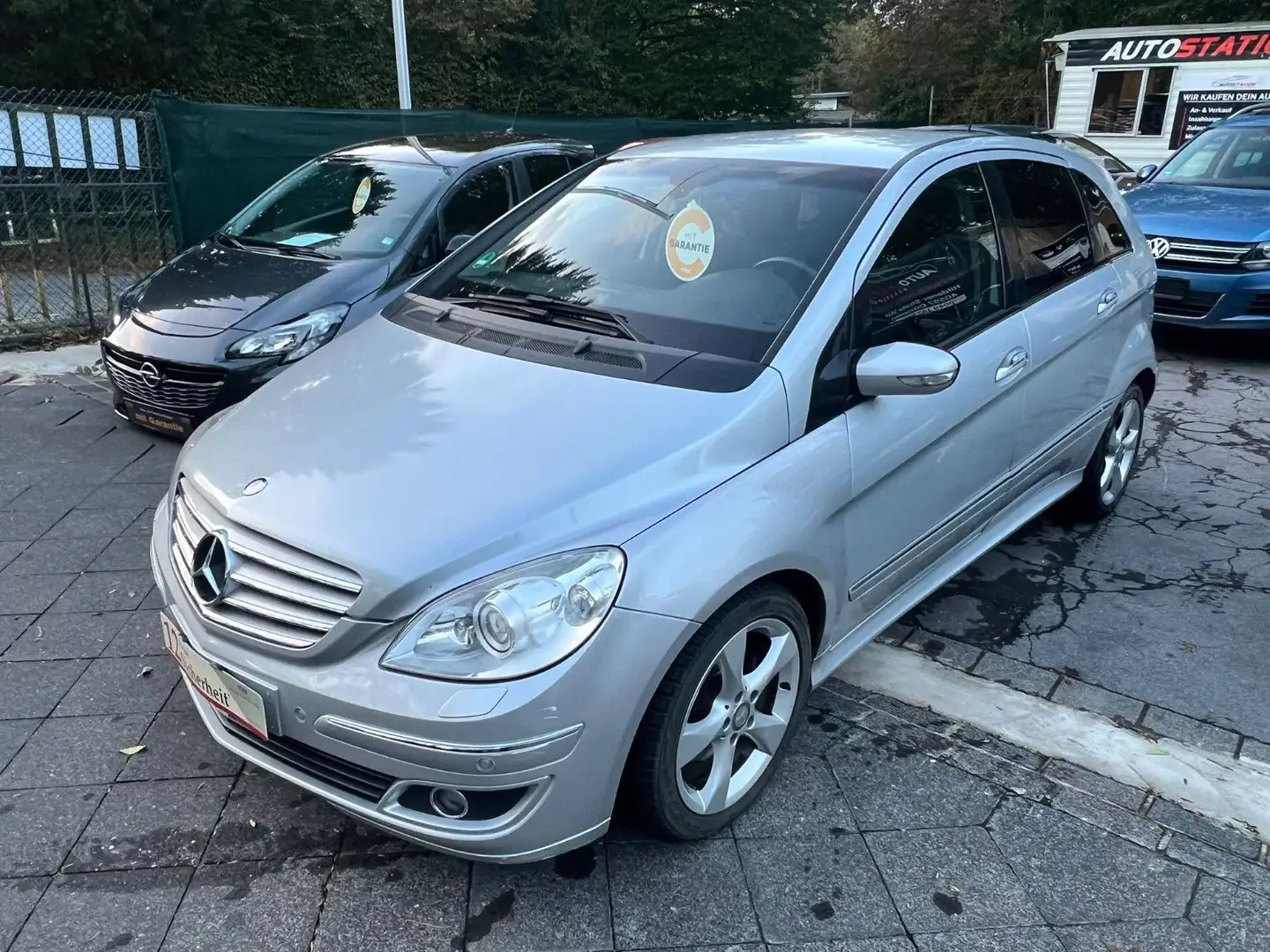 Mercedes-Benz B 200 TURBO / TÜV NEU / AUTOMATIK Silber - 1