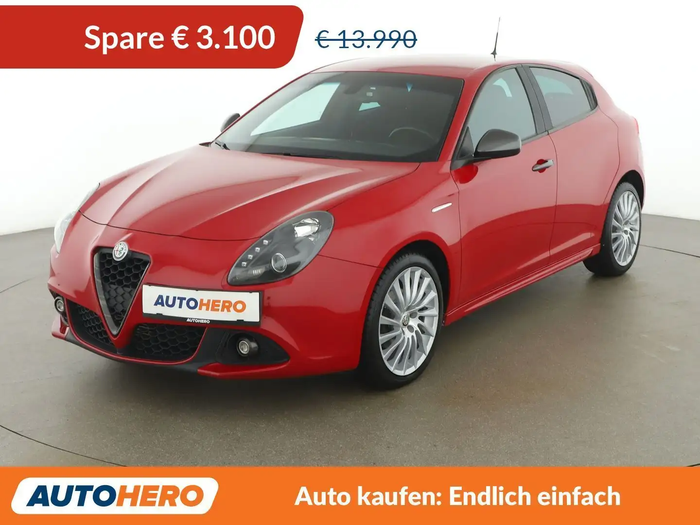 Alfa Romeo Giulietta 1.6 JTD Super Aut. *TEMPO*BT*KLIMAAUTO* Rot - 1