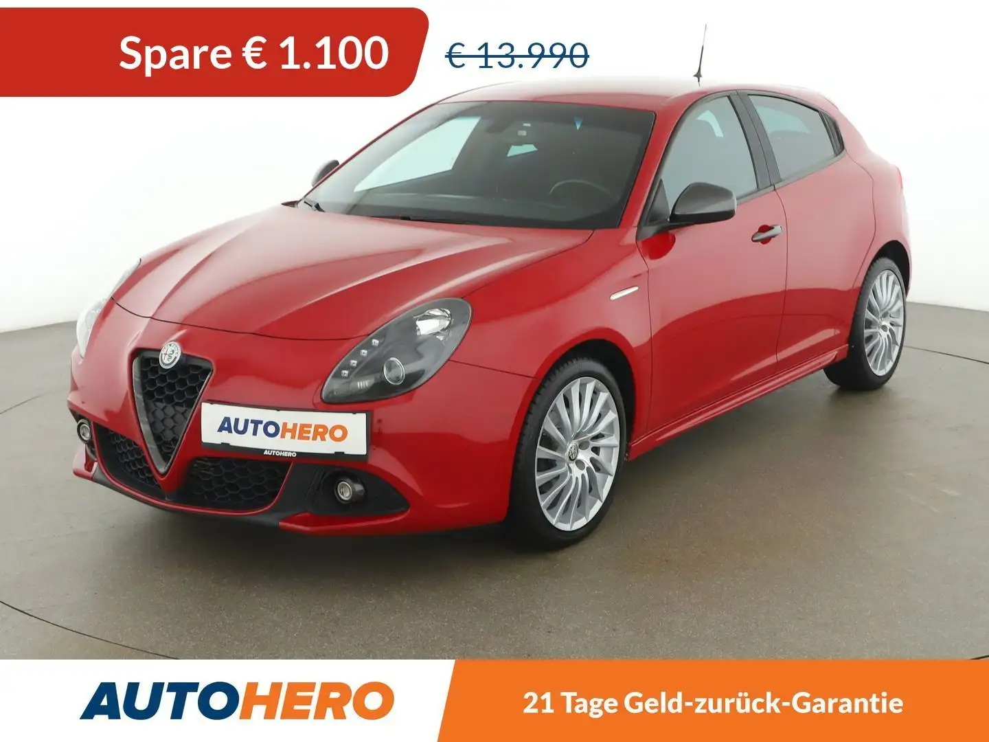 Alfa Romeo Giulietta 1.6 JTD Super Aut. *TEMPO*BT*KLIMAAUTO* Rot - 1