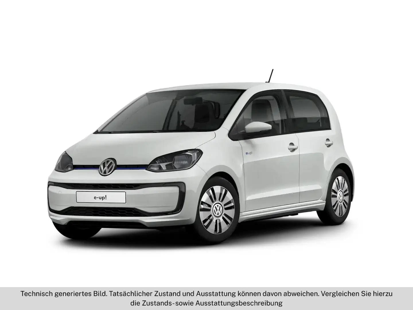 Volkswagen e-up! Aut. LM+PDC+SHZ+AUT+Facelift+KlimaA Weiß - 2