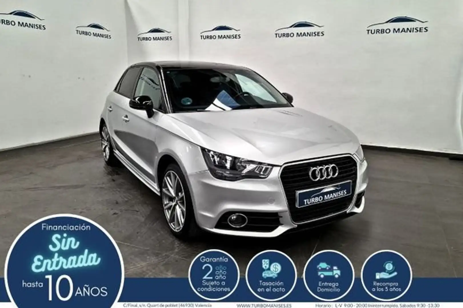 Audi A1 1.2 TFSI Adrenalin Gris - 1