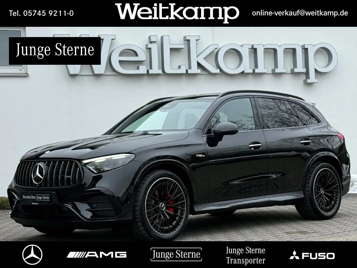 Mercedes-Benz GLC 43 AMG AMG GLC 43 4M Perf.Sitze+AHK+Pano+Head-Up+Distr. Noir - 1