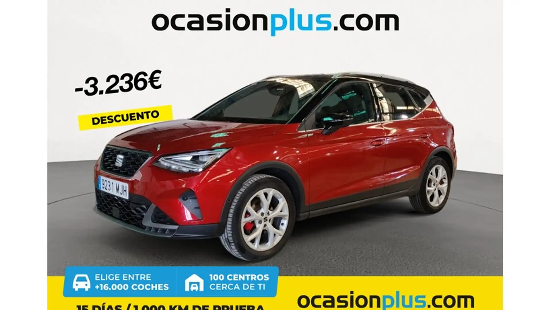 SEAT Arona 1.5 TSI S&S FR DSG7 XM 150 Rojo - 1