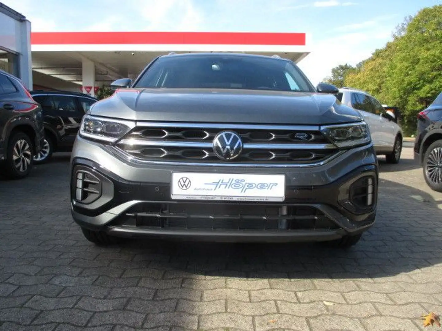 Volkswagen T-Roc 1.5 TSI DSG R-Line +AHK +KAM + Carplay Grau - 2