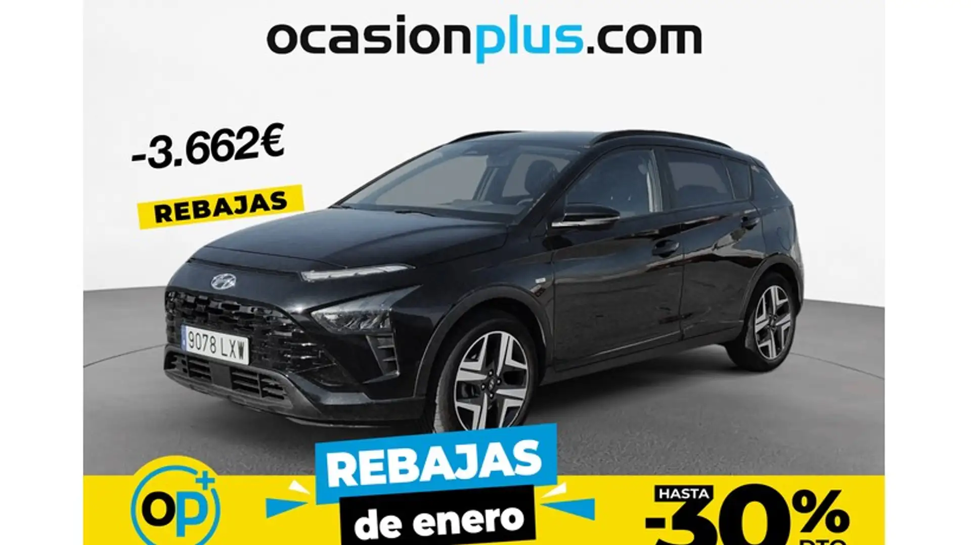 Hyundai BAYON 1.0 TGDI 48V Tecno DT Noir - 1