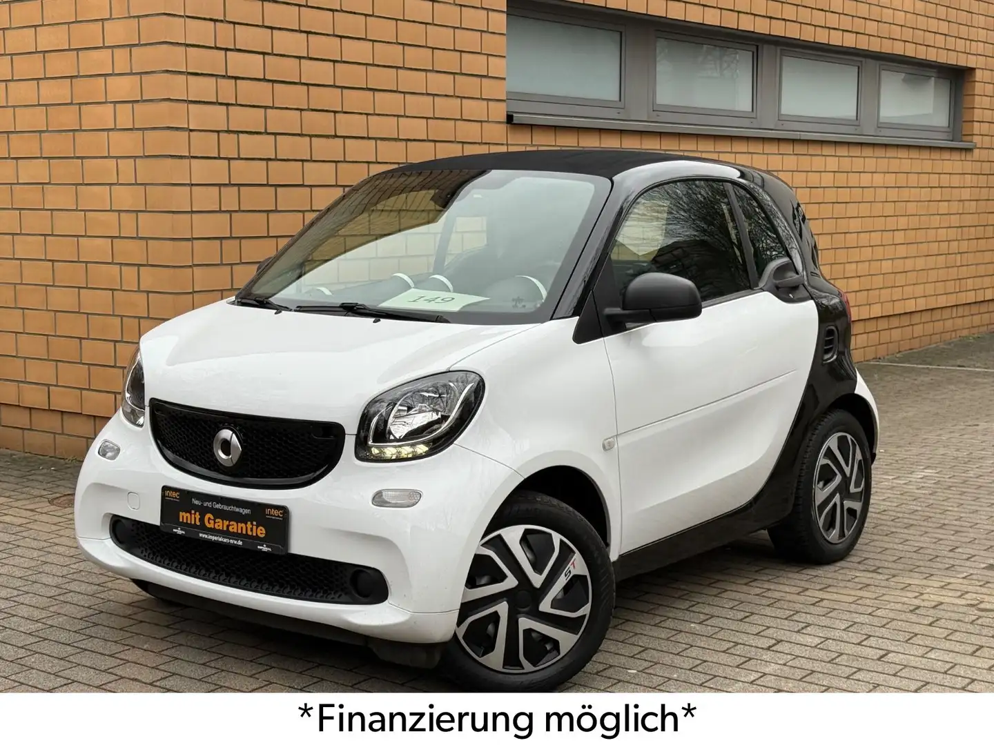 smart forTwo coupe/AUTOMATIK/1.HAND/KLIMAAUTO/94TKM/ Noir - 1