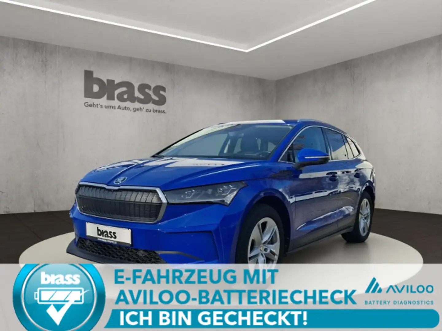 Skoda Enyaq 80 Blue - 1
