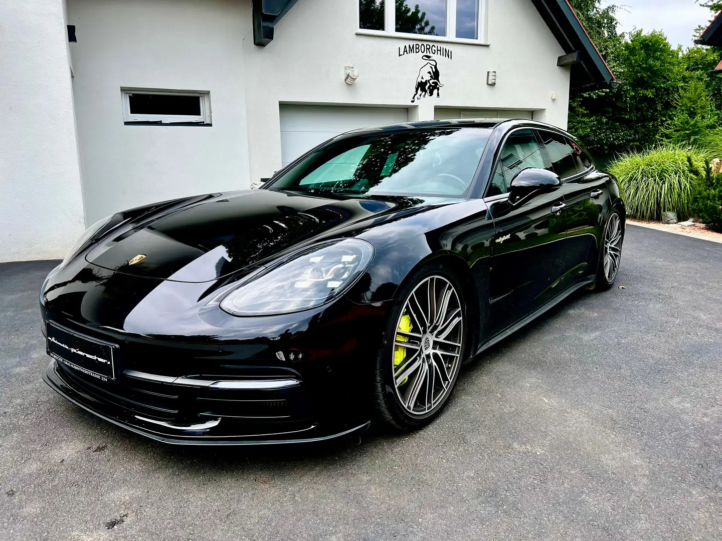 Porsche Panamera 4 Sport Turismo Aut-Top Zustand! Schwarz - 2