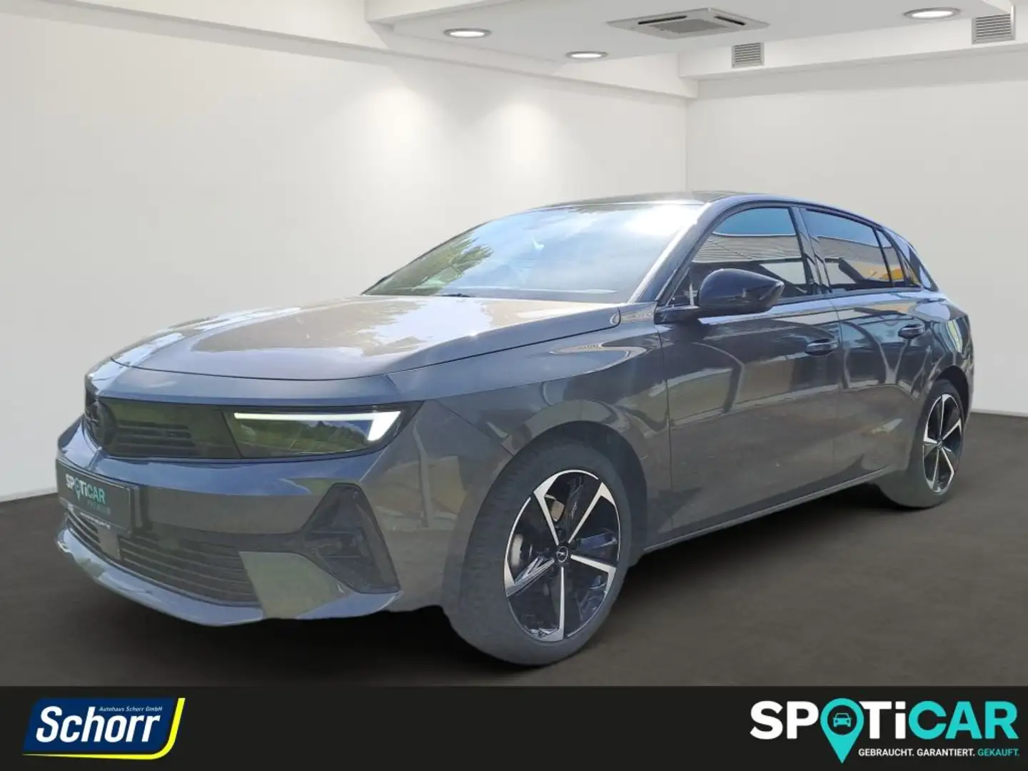 Opel Astra 1.2 Turbo Automatik GS Grau - 1