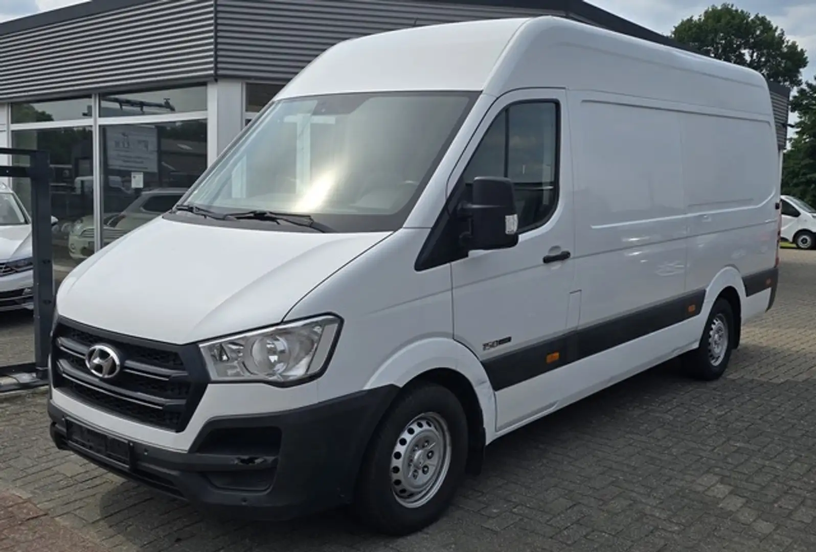 Hyundai H350 Kasten Kasten L3H2 Profi Lade-Rampe+ZV+ABS+Sp Weiß - 1
