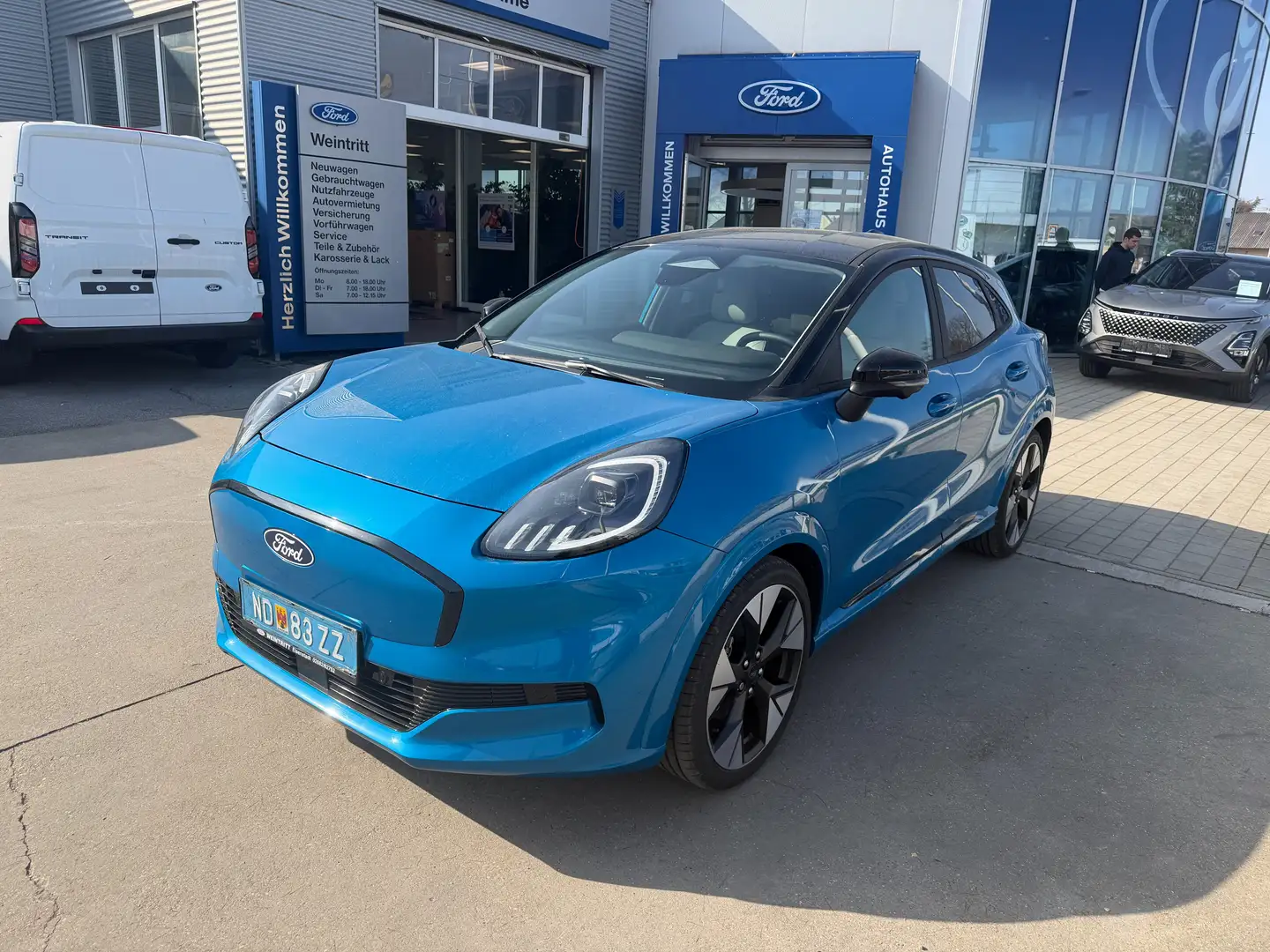 Ford Puma Gen-E Premium Elektro 43kWh Batterie Aut. LEASINGAKTION Blau - 1