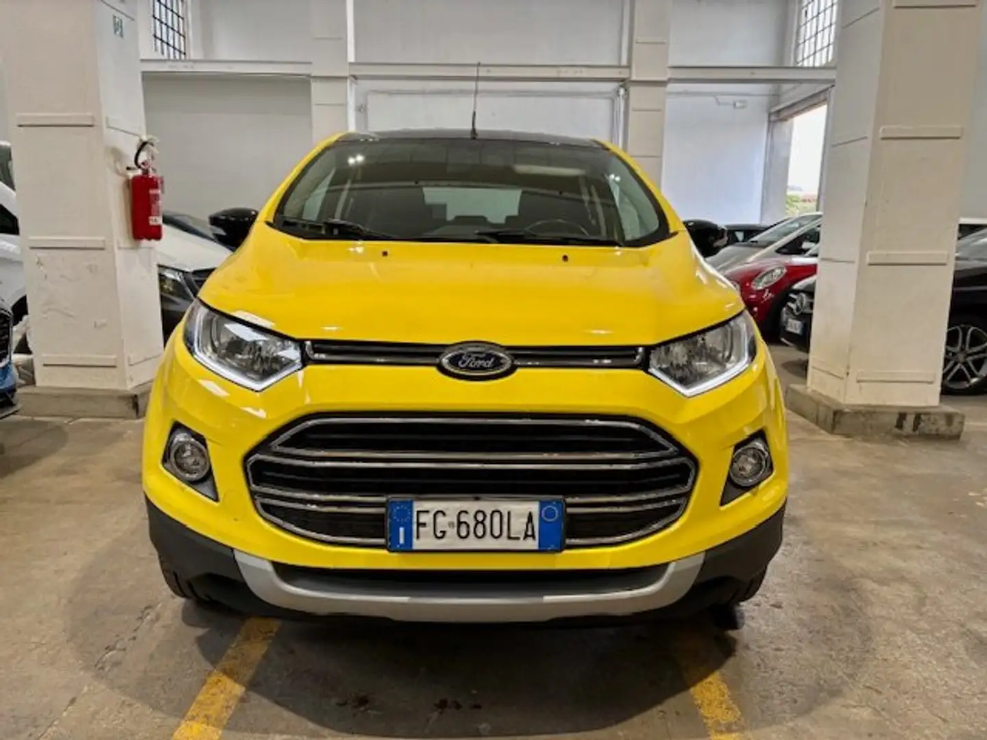 Ford EcoSport EcoSport 1.5 tdci Business- c/navi 95cv-euro6E- Giallo - 1